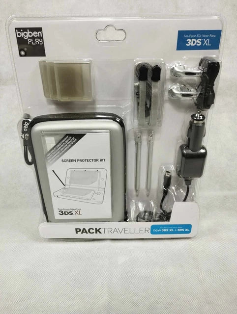 BigBen Pack Traveller Silver für New 3DSXL/3DSXL