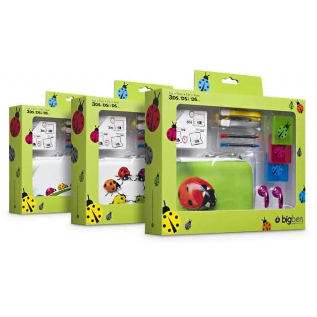 BigBen Traveller Marienkäfer-Set für 3DS/DSi/DSLite Verschiedene
