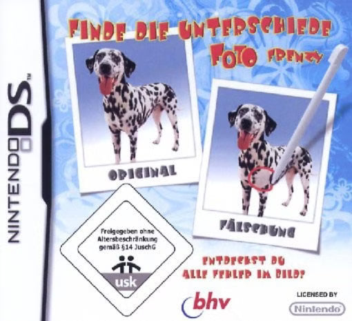 Finde die Unterschiede  Foto Frenzy NDS
