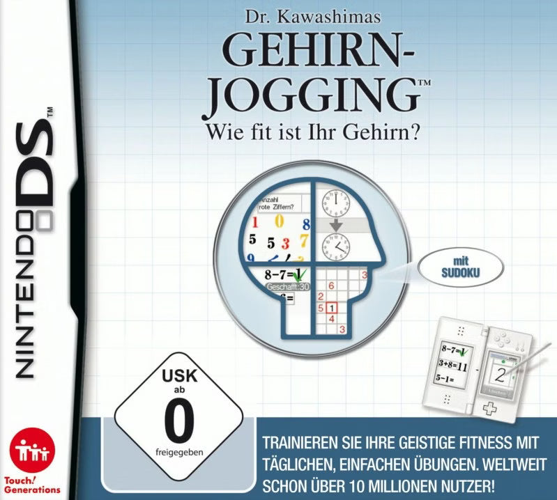Dr. Kawashima: Gehirn-Jogging NDS