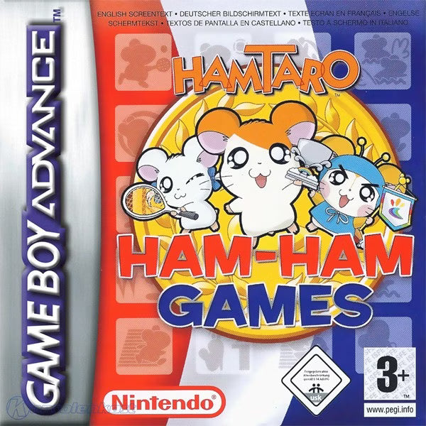Hamtaro Ham-Ham Games GBA