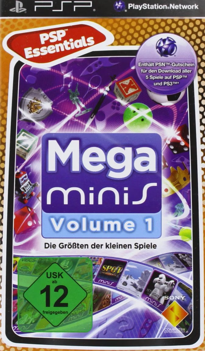 Mega minis Volume 1 PSP