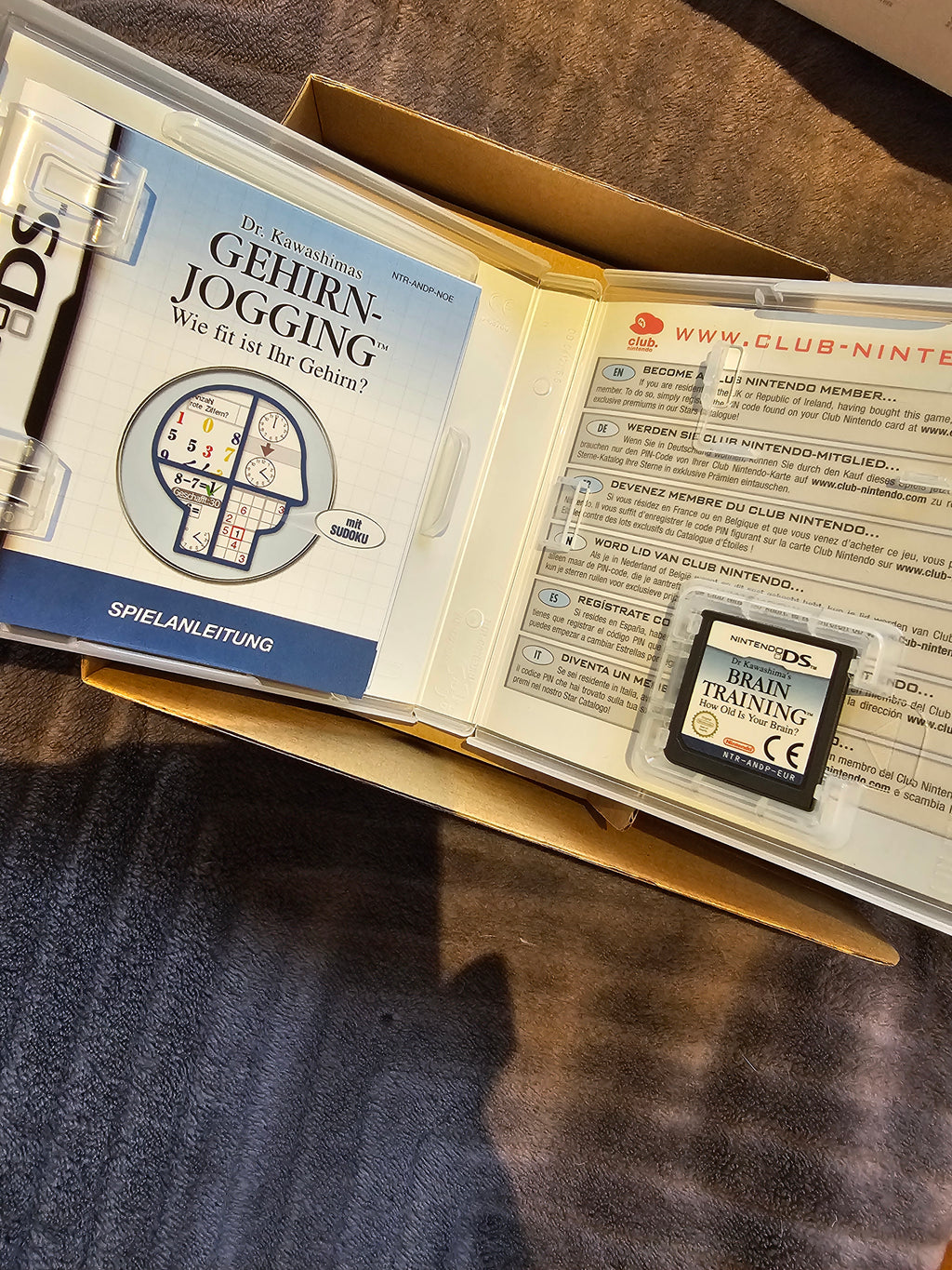 Nintendo DS Konsole Starter Paket in OVP Komplett